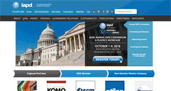 Desktop Screenshot of iapd.org