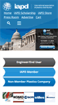 Mobile Screenshot of iapd.org